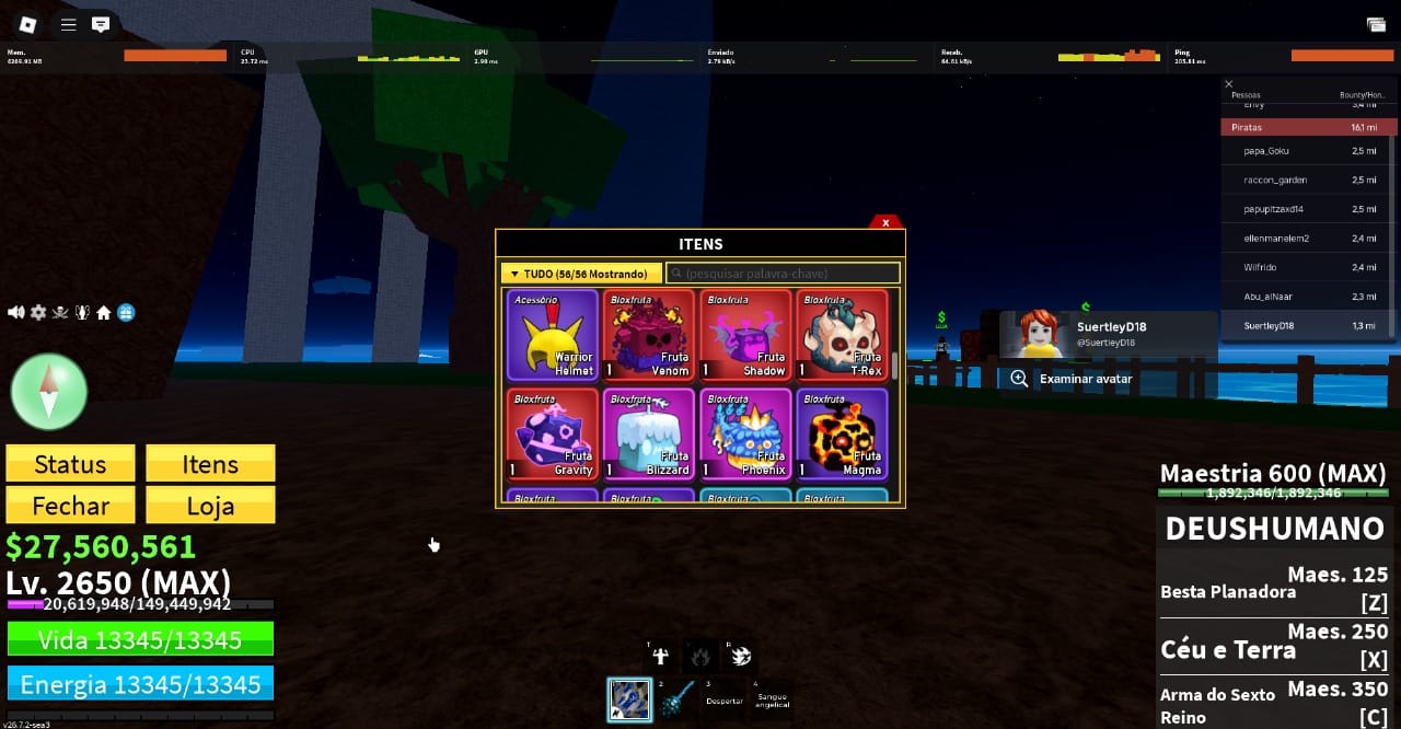 Contas De Blox Fruits Level Max Grátis - The Blox — The Blox — Contas ...