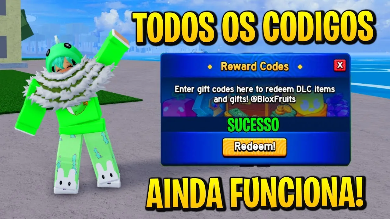 Tela de códigos Blox Fruits ativos de 2x EXP, reset e Beli — guia atualizado (novembro de 2025) da The Blox