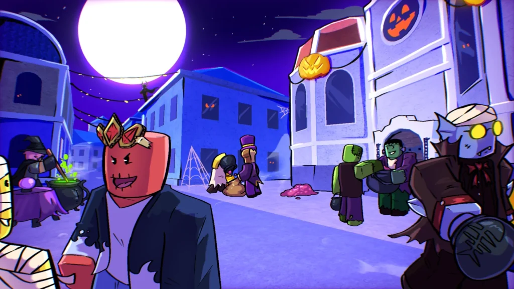 Imagem do Halloween do Blox Fruits