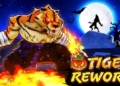 Tiger Blox fruit Halloween Update banner