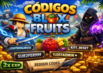 Códigos Blox Fruits ativos para 2x EXP e reset de status